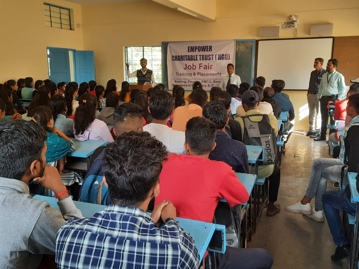 Job fair organized by Empower Charitable Trust connecting youth with employment opportunities