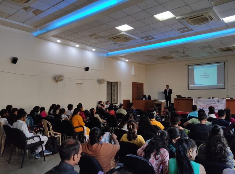Youth empowerment workshop at ATSS College, Pune.